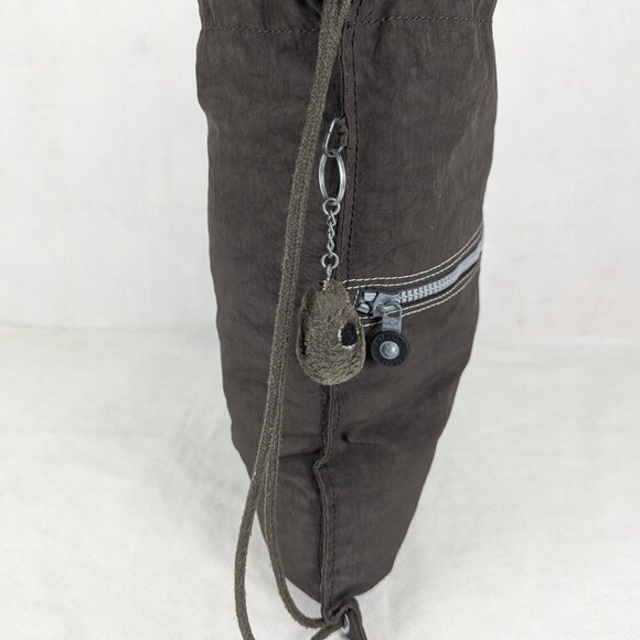 Kipling Brown School Bag Supertaboo drawstring - Pre-Owned - 100% AUTHENTIC - Picture 7 of 13